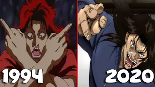 Baki animation OLD vs NEW / 1994 vs 2020