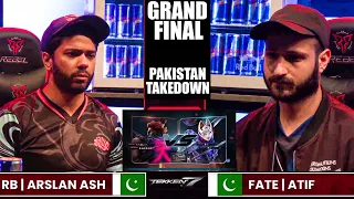 ARSLAN ASH VS ATIF BUTT - GRAND FINALS | TAKEDOWN PAKISTAN EVENT 2023 - TEKKEN 7
