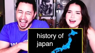 THE HISTORY OF JAPAN | Bill Wurtz | Reaction by Jaby & Achara!