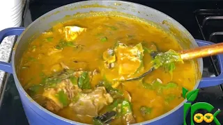 HOW TO COOK RICH OHA SOUP WITH FRESH OHA AND UZIZA LEAF. THIS IS THE BEST WAY TO COOK OHA SOUP