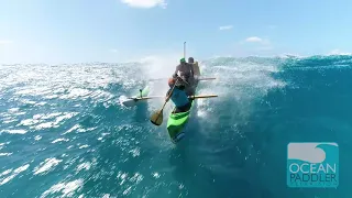 Gnarly Conditions at Makaha - Canoe Surfing at the Buffalo Big Board Surfing Classic 2024