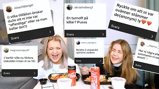 MUKBANG - BREAKUPS, KILLAR, DÖDEN, SKOLAN