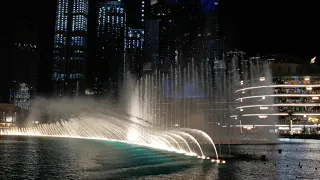 Burj Khalifa fountain, November '20 🎆❤