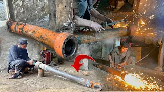 Excavator Boom Cylinder Jack Repairing Process | How Boom Hydraulic Cylinder Jack Renew