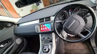 Range Rover Evoque Wireless Apple CarPlay, Android Auto, Screen Mirroring Interface & Reverse Camera