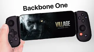 Backbone One (iPhone 15 Pro Max Gameplay) - Unboxing ASMR - Resident Evil, CarX, Diablo Gameplay