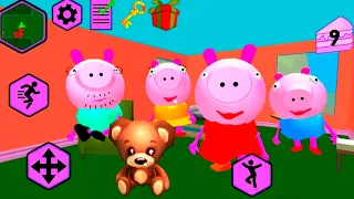 Злая Семейка Пигги - Проходим игру Соседи Свиньи Piggy Neighbor (6-10 миссия)