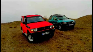 PAJERO vs FRONTERA,( PAJERO 4WD  VS  FRONTERA 2WD)   ПАДЖЕРО ПРОТИВЬ ФРОНТЕРА-პაჯერო VS ფრონტერა :D