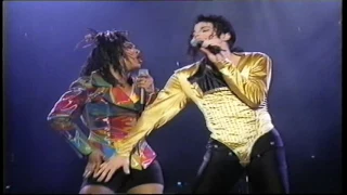 Michael Jackson - I Just Can't Stop loving You  Live in Bucharest 1992 (HD)