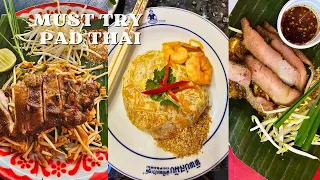 The Best PAD THAI in BANGKOK?! | Street Food in Bangkok, Thailand