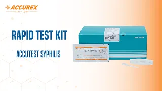 AccuTest Syphilis Rapid Card Test Kit | vdrl test | rpr test | Syphilis Meaning | Accurex