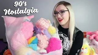 Opening giant bags of Nostalgic 90's plushies