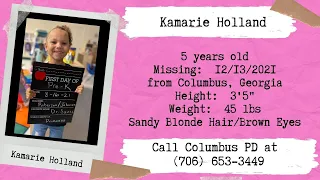 Missing Mondays:  Kamarie Holland