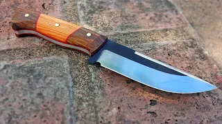 Simple knife making with basic tools