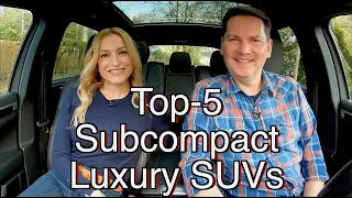 Top-5 Subcompact Luxury SUVs for 2023 // Which would you pick?