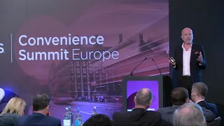 Andrew Thornton speaks at the NACS Convenience Summit, London, June 2019