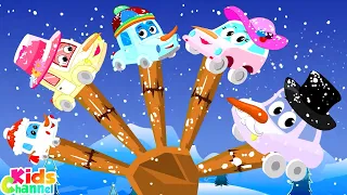 Snowman Finger Family | Christmas Song And Cartoon Videos for Kids | X'mas Carols by Kids Channel