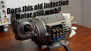 Does this old Induction Motor still work? || How do Asynchronous Motors work? EB#46