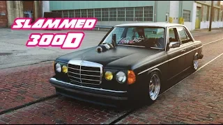 1984 Mercedes 300D Slammed with Compound Turbo Setup: The "Granny Snatcher"