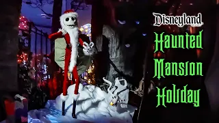 Haunted Mansion Holiday On Ride Low Light 4K POV Disneyland 2023 09 21