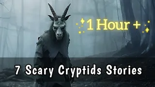 7 True Cryptids Horror Stories In Winter With Fireplace  (1 Hour + )