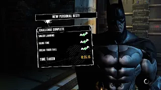 Batman Arkham Asylum Survival Tactics 35.15s (Armored Batman)