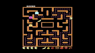 Ms. Pac-Man - Atari 7800 Gameplay