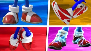 Sonic The Hedgehog Movie Choose Your Favourite Shoes Sonic Movie 2 Sonic Frontier Prime Sonic EXE