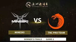 Mineski vs TNC Pro Team | Game 2 | Dota 2 Asia Championships 2018-SEA Qualifier