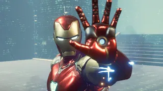 Marvel’s Avengers Game Endgame Iron Man Skin Gameplay
