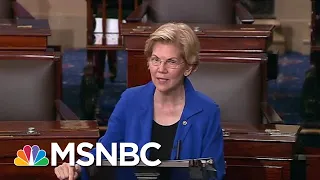 Watch Senator Warren Call To Impeach Trump On Senate Floor | The Beat With Ari Melber | MSNBC