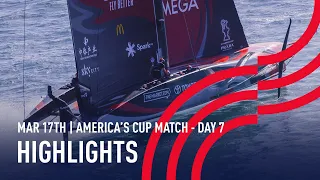 36th America's Cup Day 7 Highlights