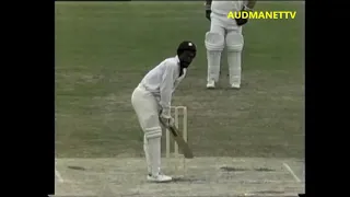 Lillee and Walker goes at Fredericks Greenidge Richards Rowe Kallicharran