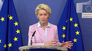 Diversify away from Russian fossil fuels! President von der Leyen warns