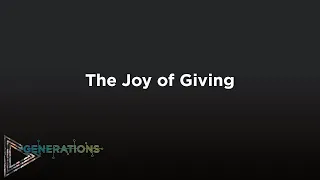 03-03-24 | Generations | The Joy Of Giving | Mark Anderson