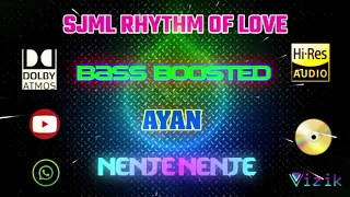 Nenje Nenje - Ayan - Harris Jayaraj - Bass Boosted - Hi Res Audio Song - 320 kbps