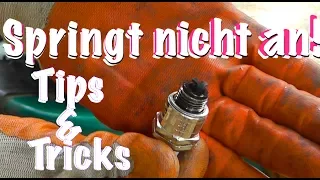 Rasenmäher springt nicht an - TIPS & TRICKS