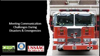 Communication with First Responders During Emergencies and Disasters