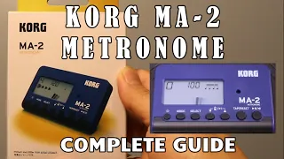 Korg MA-2 Metronome Complete Guide #korg