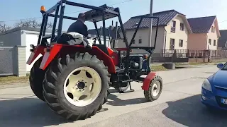 Zetor 7011, prvy výjazd