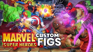 MARVEL SUPER HEROES Action Figures! Capcom Sprite-Style Custom Showcase
