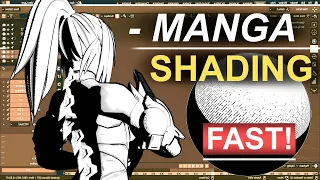 Blender MANGA Shading (In 60 Seconds!!)