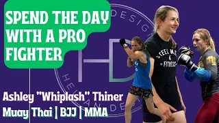 Spend the day with a pro fighter Ashley Thiner