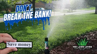 Budget Friendly Lawn Irrigation System: SEE HOW I DID IT!