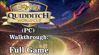 Harry Potter: Quidditch World Cup PC Walkthrough Full Game ( Quad HD 60 FPS )