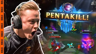 Rekkles | All PENTAKILLS in my pro career! (2013 - now)