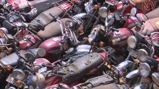 150 impounded motorcycles to be auctioned next month