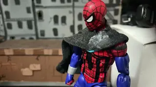 camera work test spider man stop motion