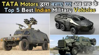 TATA Motors Top 5 Indian Military Vehicles - Top 5 Best Indian Military Vehicle By TATA (Hindi)
