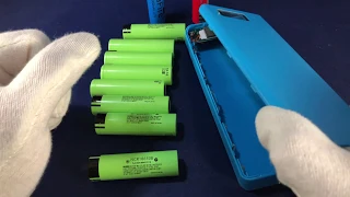 Do-it-yourself 27.000mAh power bank in 1 minute! How to make a power bank yourself? Full instru...